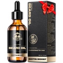 Waking Forest Beard Oil - 60ml Vanilla Biotin는 비타민 E, Rosemary, Black Men, Softens & Strengthens Beard Care Oil을 사용하여 남성에게 두껍게 Beard Oil을 Beard