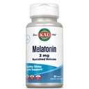 KAL Melatonin 3mg는 방출 잠 원조, Melatonin 보충교재 지원 건강한 Relaxation, Calm 감각 및 Proper 수면 주기, w/Added 비타민 B6, Vegan, 글루텐 자유로운 60 봉사, 60의 정제를 강화했습니다