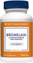 비타민 Shoppe Bromelain 500MG & 2,000 GDU, 지원 단백질 소화 & 흡수, 파인애플 (180 정제)에서 Sourced 효소
