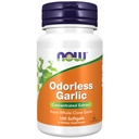 지금 식품 보충제, 무취 마늘 (Allium sativum), 농축 추출물, 100 Softgels