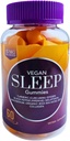 성인을위한 Vegan Sleep Gummies - Melatonin, Magnesium, Turmeric, Ginger, Sea Moss & Collagen과 Bio-Sleep Fusion TM - 자연 수면 지원, 스트레스 완화, 새로 고침 - 60 개