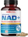 Liposomal Nicotinamide Riboside Complex – NR 와 Resveratrol, Quercetin & 더 – 150 캡슐 – 미국에서 만든