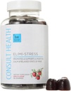 건강 - ELIMI-Stress Vegan Gummies - 스트레스 완화 보충교재 - Decrease Fatigue - 자연적인 사과 풍미 - Ashwagandha 뿌리 & 잎 추출물 - 강추 추출물 - 카페인 무료 - 60 조사