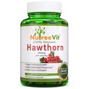 NutreeVit 100 % 유기 - Hawthorn Berry 강력한 Superfood 공식 (320 캡슐)