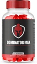(1 팩) Dominator 최대 성과를 위한 최대 Gummies 진보된 공식, 모든 자연적인 여분 힘 보충교재, 근육 성장과 전반적인 건강 지원을 위한 Dominator 최대 Gummies (60의 Gummies)