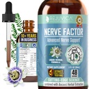 Rejuvica 건강 NerveFactor - 고급 Nerve 지원 보충교재 - 더 나은 흡수를 위한 액체 납품 - 아세틸 L 카르니틴, 알파 Lipoic 산, 비타민 B12, Folic 산, 백색 Willow Bark & 더 많은 것!