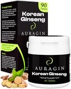 Auragin® Authentic Korean Red Ginseng – 한국에서 만든 – 6 년 뿌리 – 첨가제 또는 기타 성분 없음 – 100% 모든 태블릿에서 레드 Panax Ginseng