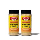 Bragg Premium Nutritional Yeast Seasoning - Vegan, Gluten Free - 단백질 및 비타민의 좋은 소스 - 영양 Savory Parmesan Cheese Substitute (오리지널, 4.5 Ounce (팩 2))