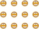 Rawleigh Antiseptic Salve Iconic Yellow Big Tin : 4.5 온스, 다목적 연고, Bruises, Irritations, Turpentine, Phenol, Cottonseed Oil & Paraffin, Original Formula - 12 팩