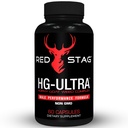 레드 Stag 테스토스테론 부스터 Horny Goat Weed Complex with Maca Root Powder, Tribulus Terrestris, Saw Palmetto & Tongkat Ali Powder Male Enhancement - 60 캡슐