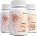 Liposomal apigenin 500mg Softgels - Fisetin, Quercetin 및 Theaflavins와 최적의 Apigenin 보충 - 6 개월 공급