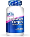 Haya Labs 산화 방지제 Complex 120 탭. Lutein, Zeaxanthin, Beta Carotene & Vitamin E와 강한 산화성 Carotenoid Complex | 건강한 피부