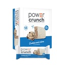 Power Crunch Protein Bars, 맛있는 맛, 쿠키 및 크림과 높은 단백질 스낵, 1.4 Ounce (12 개)