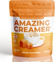 Superfoods Company Amazing Creamer with Collagen - Keto Creamer-Hyaluronic 산 & MCT 기름 - 두뇌 Boost & Curbs Cravings - 건강한 피부 & 머리 지원 - Diet-Friendly [30 서빙] [칼라]