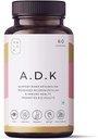 A.K. Palak Notes New A.D.K | ADK | 비타민 A, D3 & K2 | 면역 부스터 - 뼈 힘 - 눈 건강 | 30/60 캡슐 (60)