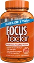Focus Factor Blue Light Formula (60 카운트) - 블루 라이트 여과 지원이있는 눈 비타민 - 비타민 C, 비타민 E, Lutemax 2020®와 Lutein 및 Zeaxanthin 보충 - 눈 건강을 홍보하십시오.