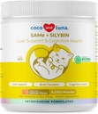 고양이와 같은 Silybin - S-Adenosyl-L-Methionine - 120g 파우더 - Liver Supplement - Cognitive 및 Liver 지원 촉진