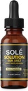 Qei Sole Sea Salt - 나트륨 염화물, 칼륨, 철, 칼슘, 마그네슘, 구리, 아연 및 더 많은 것으로 구성됩니다. (큰, 8 0z)