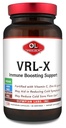 Olympian Labs VRL-X Advanced Immune 지원, 비타민 C, 아연 및 Lysine, 냉수 기복, 120 캡슐의 보조