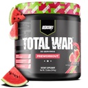 REDCON1 Total War Pre Workout, Watermelon - L Citrulline, Malic Acid, Green Tea Leaf Extract for Pump Boosting Pre Workout for Women & Men - 3.2g Beta Alanine 으로 배기량 감소 (30 서빙)