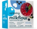 UpSpring Milkflow Electrolyte Breastfeeding 보충 음료 혼합 Fenugreek-Free, Moringa & Blueberry Acai 풍미, 모유 수유 지원 Breast 우유 공급 및 전기로트, 16 혼합