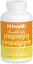 Hi-Health Papaya 파인애플 Chewable 탭 (250 정제)