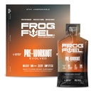Frog 연료 매우 에너지 젤 & 1500mg beta Alanine, Electrolytes 8g 단백질 Nano-Hydrolyzed 잔디 Fed 교원질, 10g Carbs, 글루텐 자유로운, 뚱뚱한 자유로운, 베리, 1.2 oz 소포, 24 팩