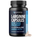 L-Arginine 캡슐 L-Citrulline - Nitric 산화물 보충교재 - L 아르기닌과 L Citrulline 혼합 - 120 조사 - Vegan, 성과, 내구시간 및 근육 지원을 위한 비 GMO 캡슐 - 2 달 공급
