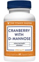 D-Mannose, Urinary Tract & Bladder Health, Cranrich (Cranberry Concentrate) (60 Veggie 캡슐)를 가진 60mg 비타민 C를 가진 산화 방지제