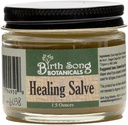 출생 Song Botanicals 초본 치유 Salve First Aid Ointment, 초본 피부 자극 Salve, 1.5oz 항아리