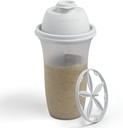 SIGNORA WARE 셰이커 병 | 17-Ounce 플라스틱 Protein Shake Bottle for Meal Replacement Shakes & Smoothies, 음료, 혼합 샐러드 드레싱 및 소스, Margarita, & More