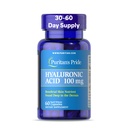 Puritans Pride Hyaluronic 산 100mg의 피부 Hydration, 60 급속한 방출 캡슐을 위한 규정식 보충교재