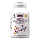 ANDREW LESSMAN Acetyl L 카르니틴 400 mg - 360 캡슐 - 신경계, 지방 및 에너지 대사, 건강한 뇌 기능, 뇌에 건강한 혈액 교류를 위한 지원. 간편한 캡슐.