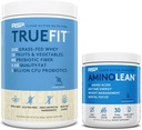 AminoLean Pre 운동 에너지 (블루 라즈베리 30 서빙) TrueFit Protein Powder (Vanilla 2 LB)
