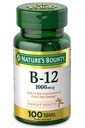 성격 Bounty 비타민 B12의 지원 에너지 대사, 1000 mcg, 100 조사.