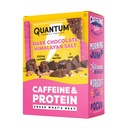 Quantum 에너지 사각: Caffeine & 10g 단백질을 가진 에너지 막대기. 맛있은 건강한 식사 이동. (Vegan, Gluten-free, Soy-free, Dairy-free) (Dark Chocolate Pink Himalayan Salt)