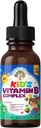 Autistic UpBeat: Kid's Vitamin B Complex | Kid-Friendly Drops | Unlfavored | B1, B2, B3, B6, B7, B9 및 메틸 B12 | 뇌 기능, 초점, 메타볼리즘 | 키즈 B Complex Liquid Drops 보충