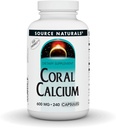 Source Naturals 산호 칼슘 - 600mg - 240 캡슐