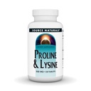 Source Naturals Proline & Lysine, 550 mg - 120 정제