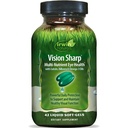 Irwin Naturals Vision Sharp Lutein, Bilberry & Omega-3s - 42 액체 Softgels를 가진 다 영양성 눈 건강