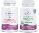 북유럽 자연 Vegan 엄마와 아기 스타터 팩 - Vegan Prenatal DHA 및 Prenatal Multivitamin 정제