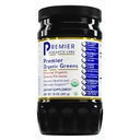 Premier Research Labs Premier Organic Greens - Super Greens Powder, Greens Superfood Powder for Drinks, Green Juice, 영양 지원, 남성 및 여성용 Supergreens, Spinach, Alfalfa, Chlorella - 10 oz
