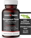 Bergamot Flow 이탈리아 Citrus Bergamot + S7 Nitric 산화물, 높은 콜레스테롤을 위한 Bergamot 보충교재 - 증가 혈액 교류, 순환 & 에너지 수준 - 특허가 주어진 이탈리아 Bergamonte 추출물로 만드는