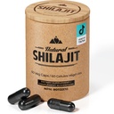 NATURAL SHILAJIT 캡슐 (2 개월 공급) - 60 Count - Fulvic Acid & Trace Minerals가있는 남성 및 여성을위한 Shilajit, 에너지를위한 식물 기반 영양소, 면역 지원 및 활력