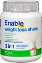 Enable Weight Loss Shake - 건강한 & 만족스러운 식사 보충, 2lb 8oz를 위한 Delicious 바닐라 풍미
