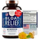 Bloat 기복 Probiotic 및 소화 효소 - 안티 부화 Turmeric, Fennel, Bromelain IBS 보충 - Detox Debloat 캡슐 가스 - 여성과 남성을위한 부화 완화 - 30 Gut 건강 알약