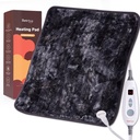 Bearhug XL 전기 난방 패드 20" x24” 두 배 Sided 가짜 모피 격렬한 패드, 6 열 수준, 2H 자동 떨어져, 허리 통증 기복, 기계 빨 수 있는, ETL에 의하여 증명되는, 선물 상자를 위한 안개 & 건조한 열 치료