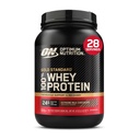 최적 영양 골드 표준 100 % Whey Protein Powder, Extreme Milk Chocolate, 2 파운드 (팩 1) (패키지 May Vary)