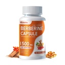 Berberine 보충 - Berberine 1500mg, 120 캡슐 - Berberine HCI - Berberine Plus - Plus Pure True Ceylon Cinnamon, Berberine HCI 뿌리 보충제 알약