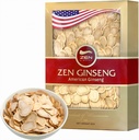 Zen American Wisconsin Ginseng Slices - 향상된 에너지, 성능, 남성 및 여성을위한 정신 건강 (8oz. 상자)
